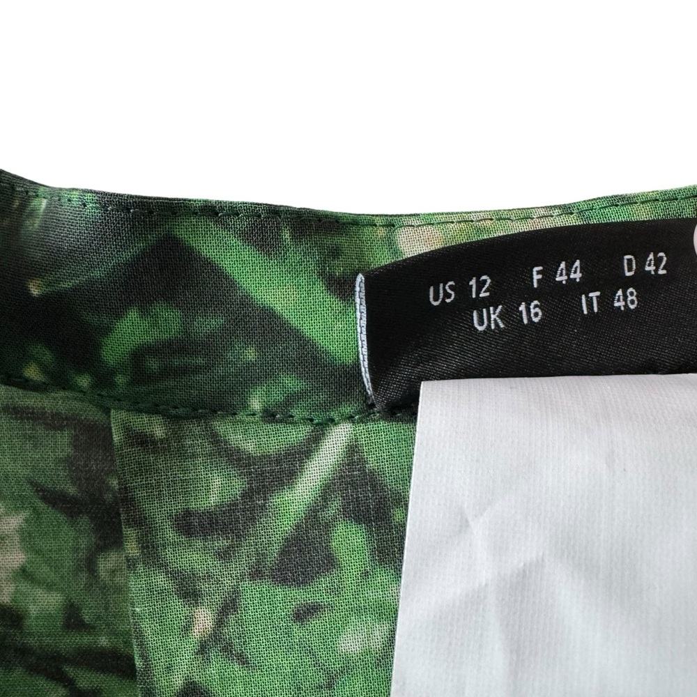 Akris Buttercup Voile Floral Print Tunic Button Down | 12 NWT - Picture 11 of 13